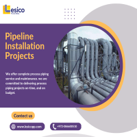Pipeline Installation Projects  Lesico Process Piping